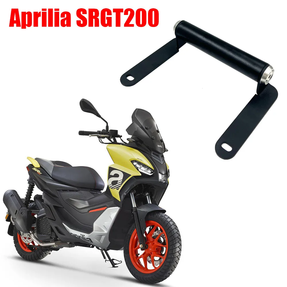 

Motorcycle GPS Phone Navigation Mount Bracket Adapter Support Holder Accessories For Aprilia SRGT200 SR GT200