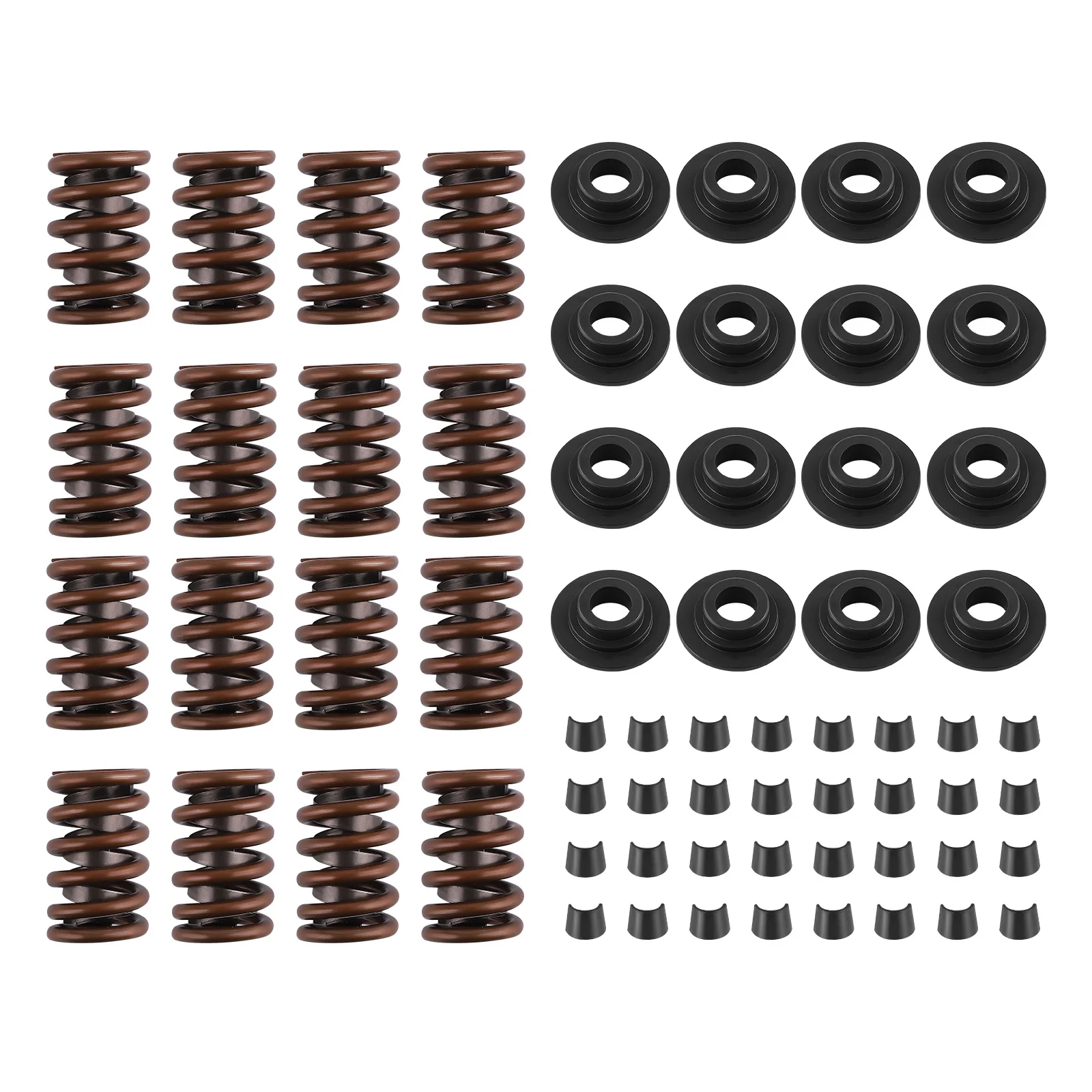 

Valve Springs w/ Locks & Steel Retainers for Chevrolet Small Block 350/400/Z28