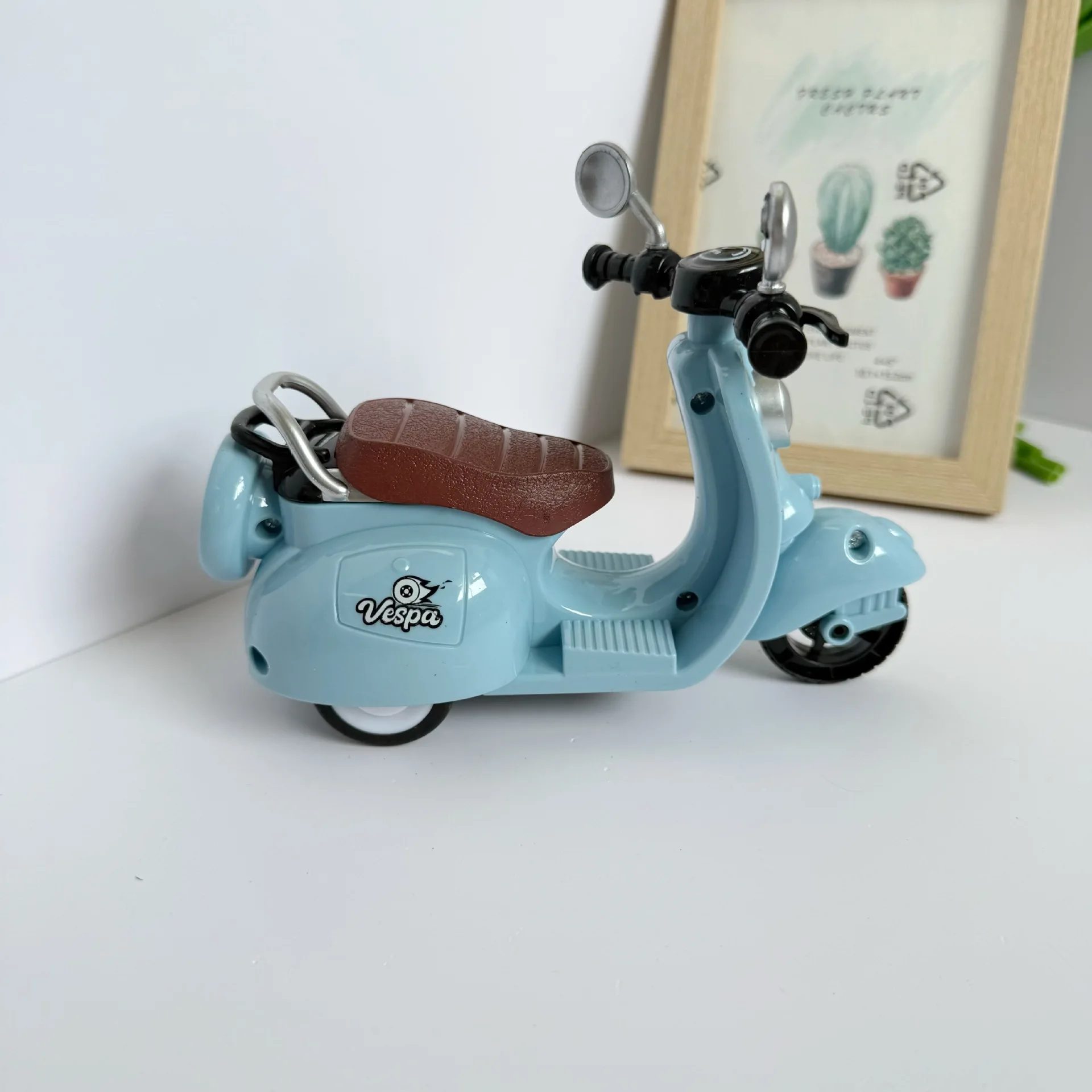 دمية Labubu الكهربائية الصغيرة دراجة نارية labubu إكسسوارات دمي متعة لطيف ألعاب الدمى لتقوم بها بنفسك طفل هدية الكريسماس #5