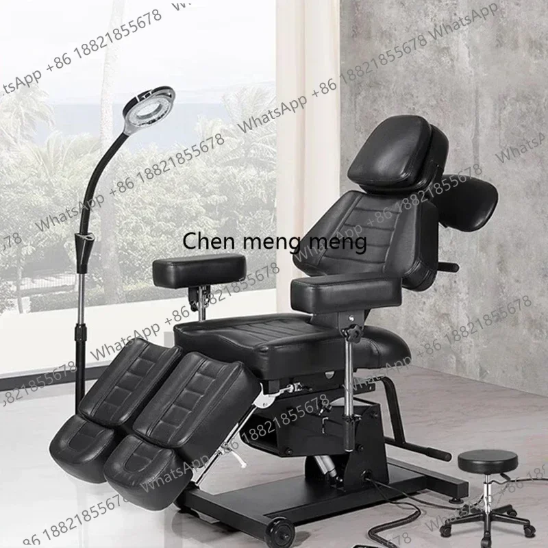 A81 Electric Tattoo Bed Multifunction Tattoo Massage Face Spa Beauty Bed Esthetician Medical Salon Furniture Camilla Masaje