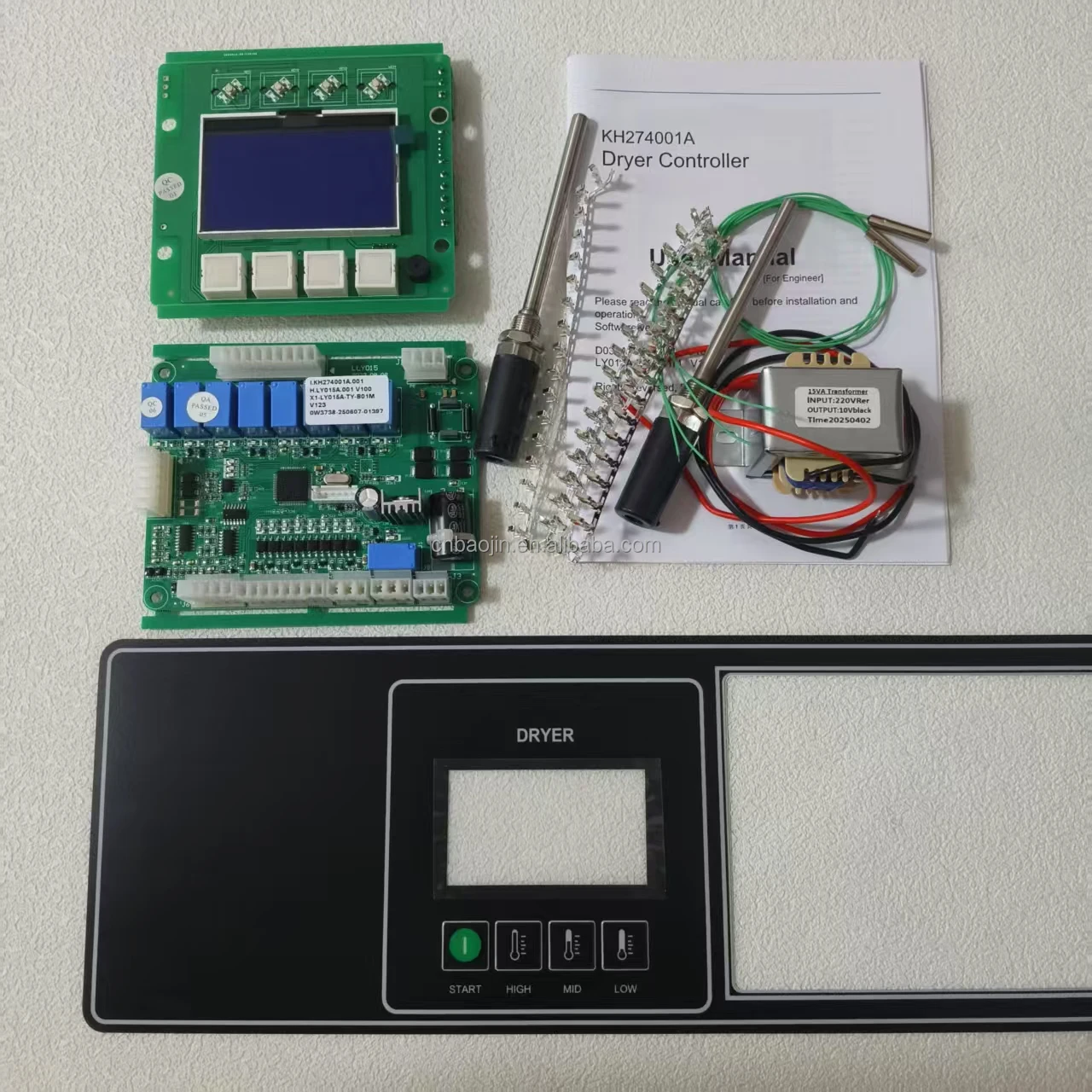 

KH274001A Industrial Automatic Coin-operated air Dryer Main Operating Panel Computer Board Controller