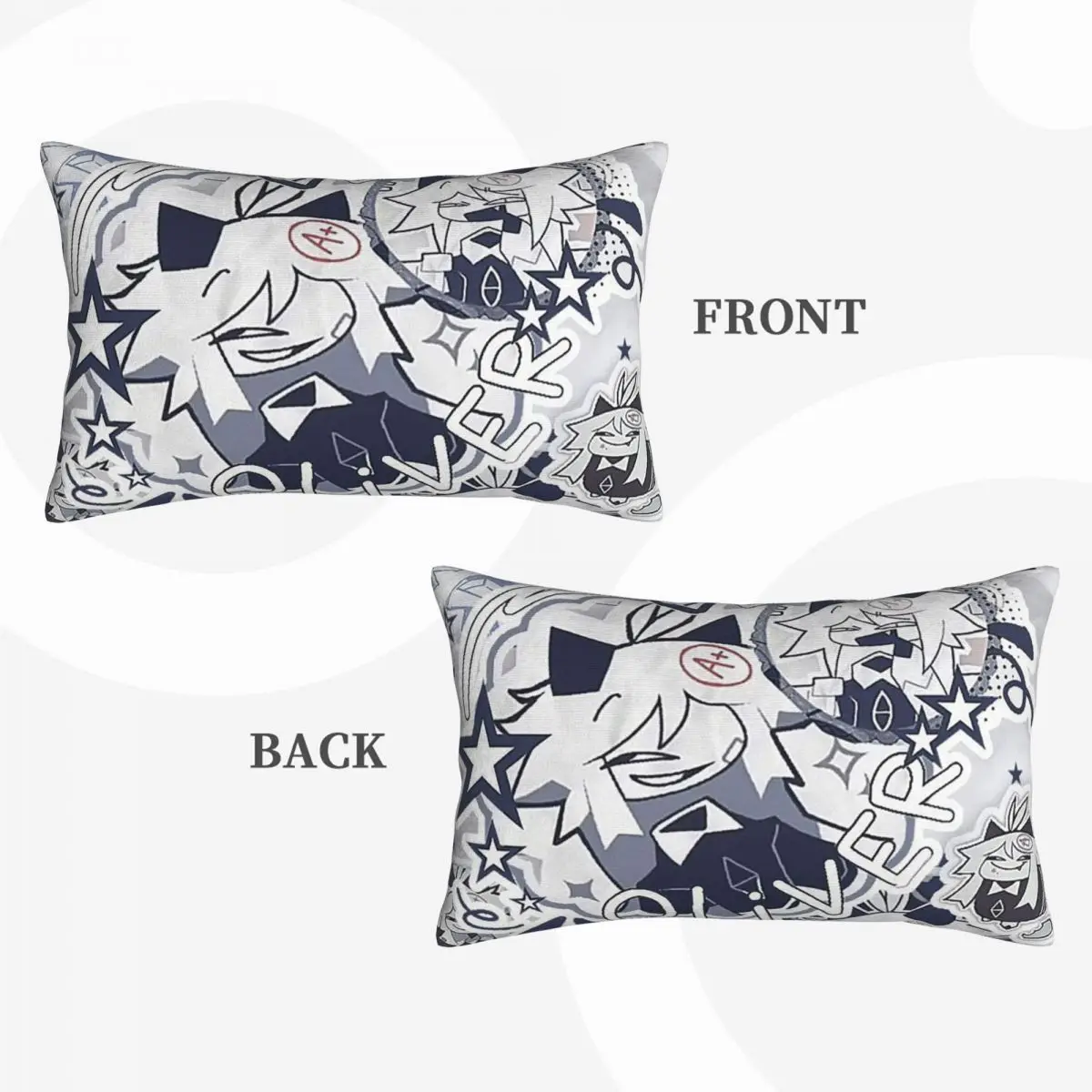 Fundamental Paper Education Oliver Rectangle Pillowcase Cushion Cover Decorative Bedroom Bed Home Comfort Throw Pillow
