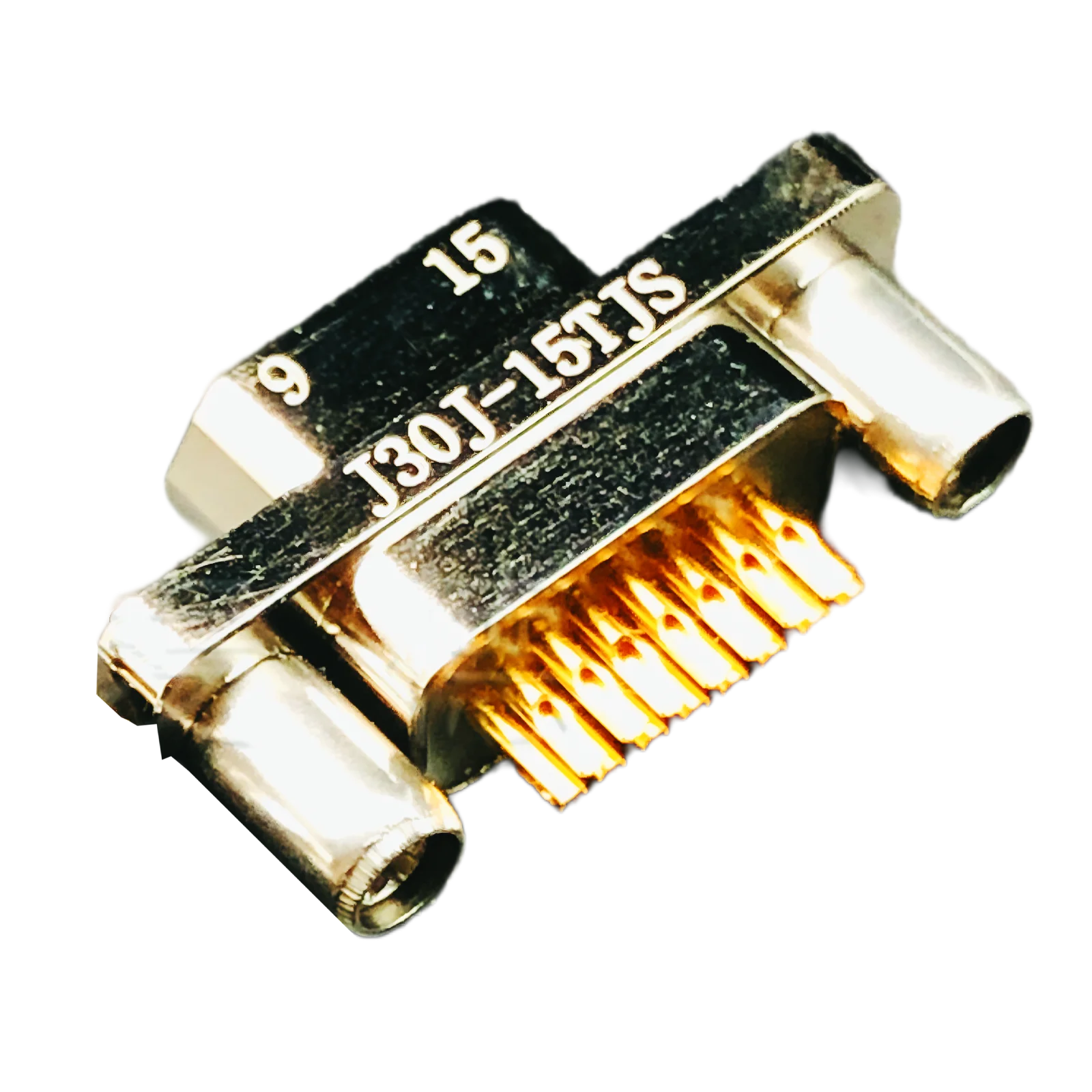 Conector Rectangular J30J, J30J-15ZKW, J30J-15TJL, 15 núcleos