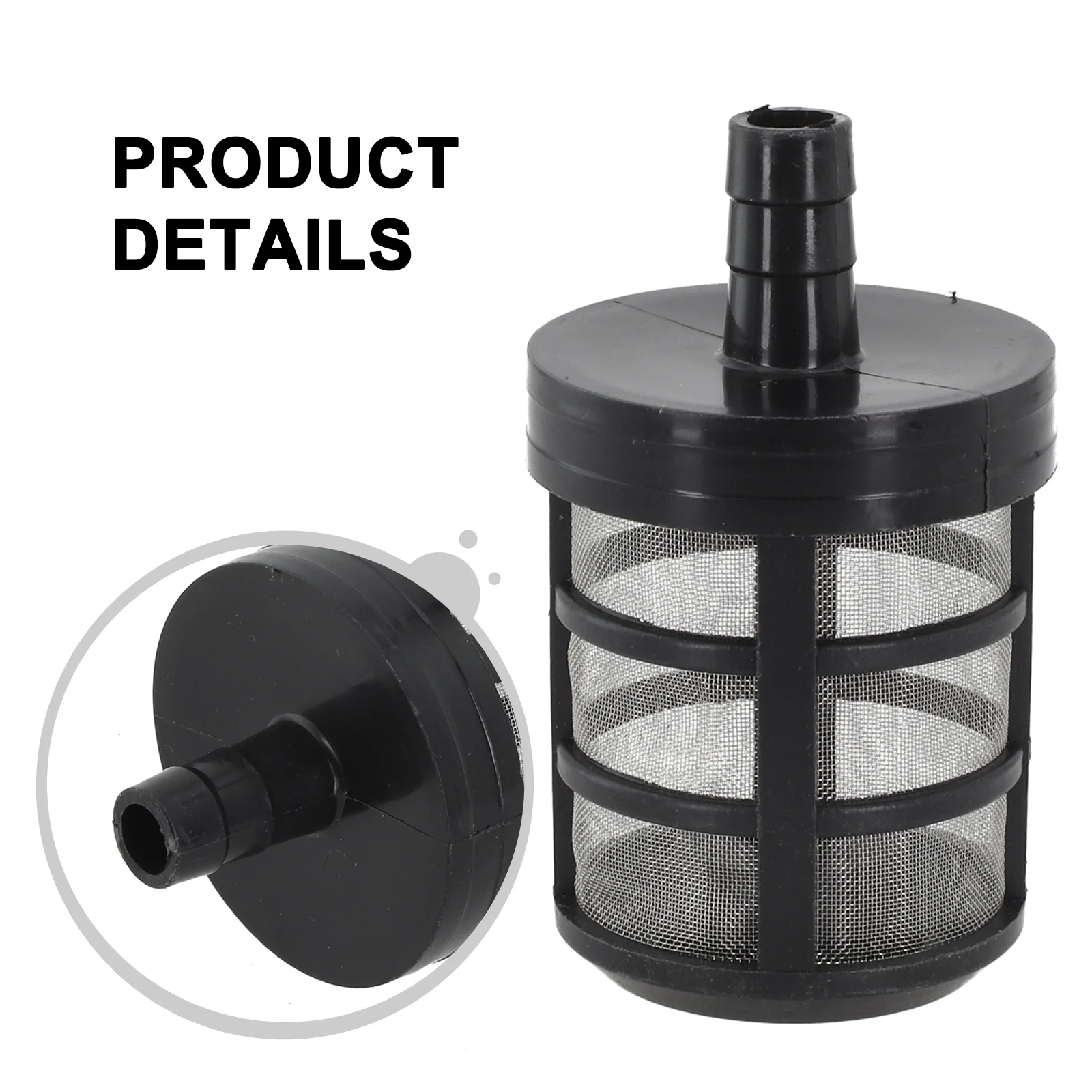 Premium Stainless Steel Inlet Filter Screen With Quick Insertion Joint Detachable 10mm Filter Joint Quick Insertion