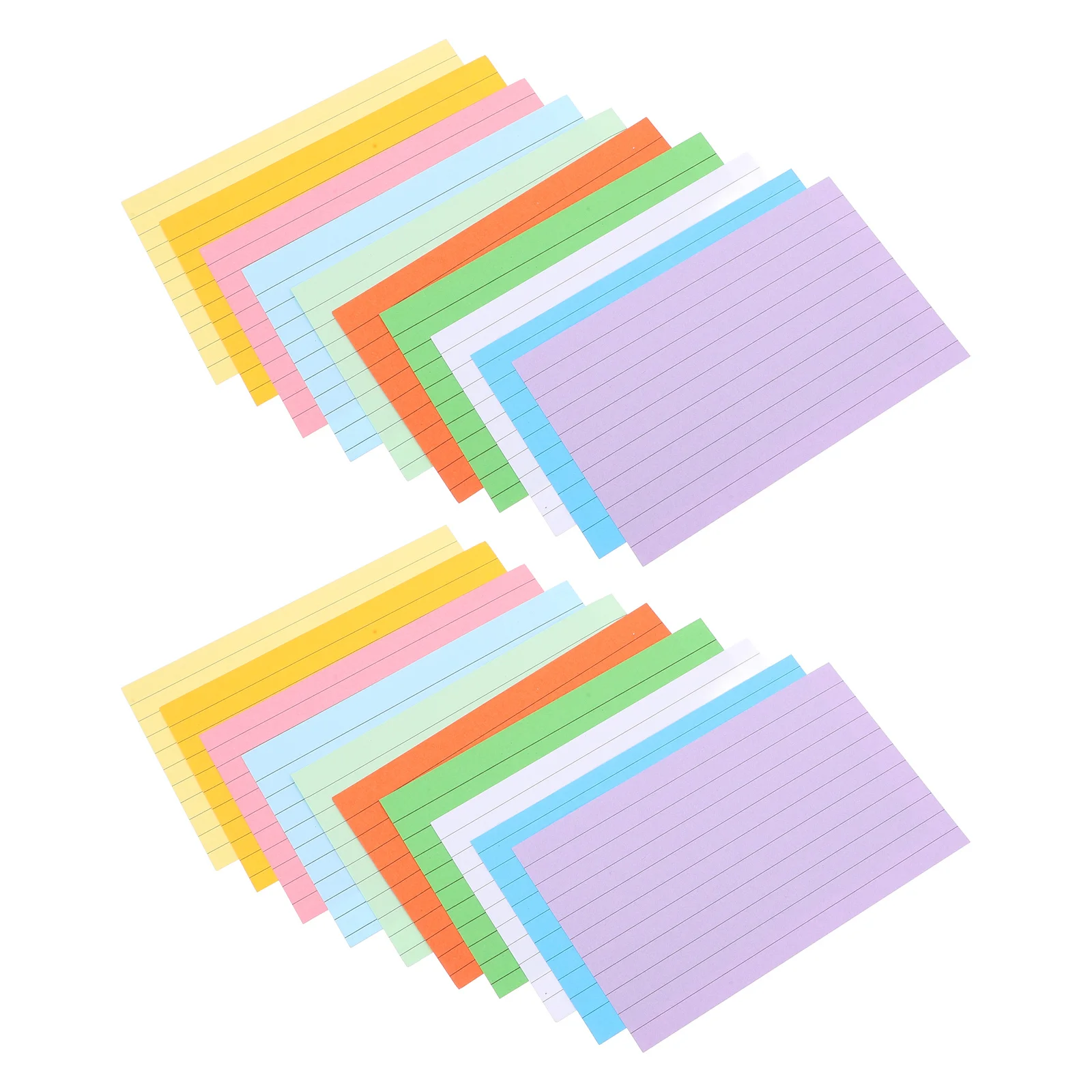 500 قطعة بطاقات الفهرس مذكرة المفكرة المسيل للدموع مقاومة ورقة بطاقات دفتر صغير لمكتب دراسة اجتماع سجل الملاحظات #5