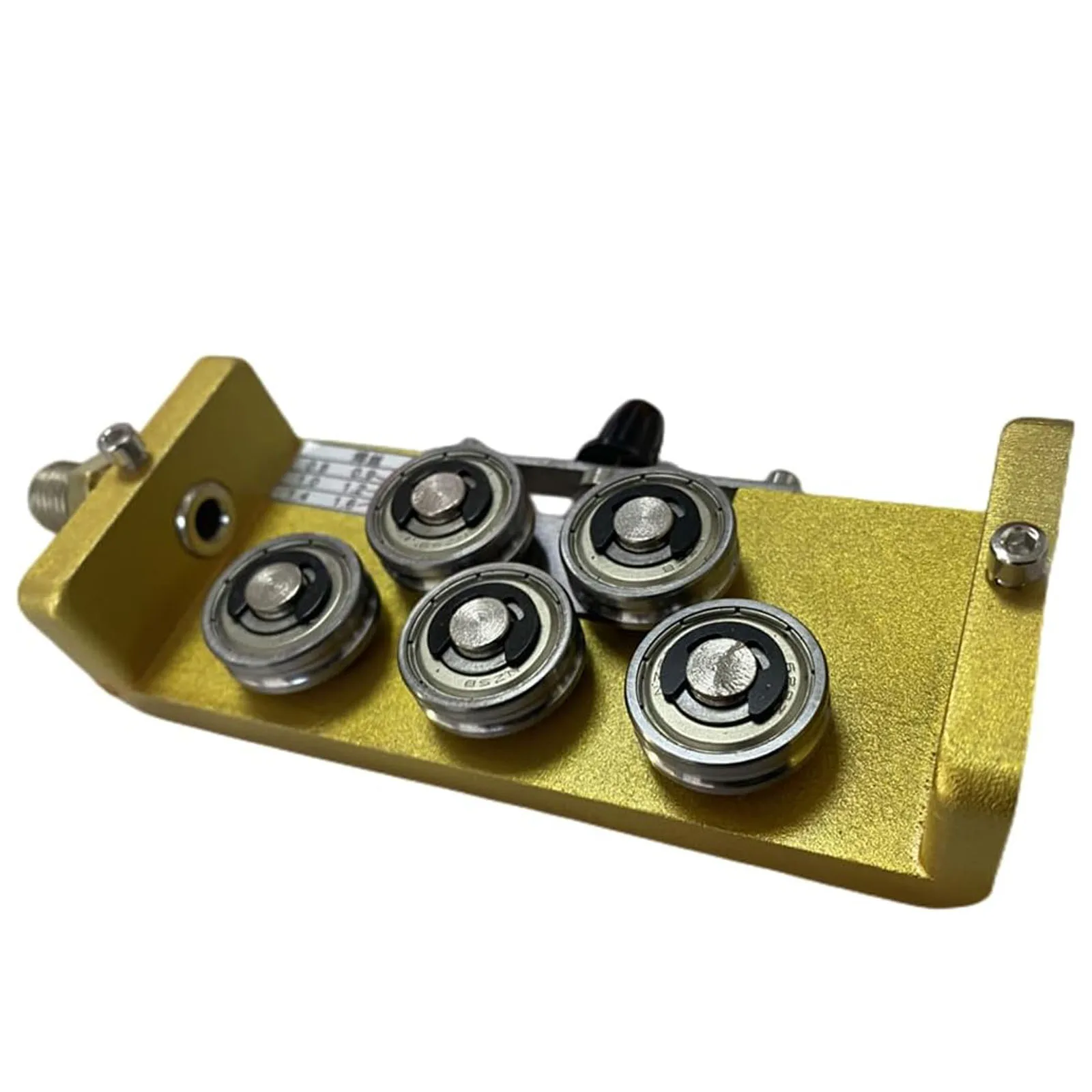 5-колесный выпрямитель для сварочной проволоки, инструмент для выпрямления сварочной проволоки в бочках из нержавеющей стали, M14 * 1,5