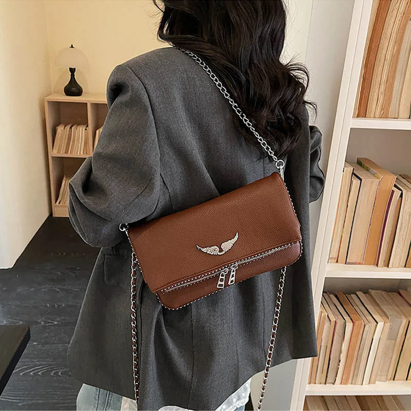 Fashionable Crossbody Bags for Women Shoulder Bags Minimalist Chain Designer Bag Retro Purse and Handbags Bolsos Mujer Сумка Sac view 5
