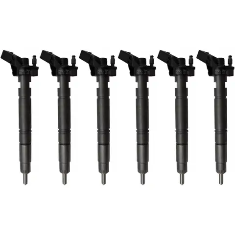 0445116023 059130277BE 0986435357 Fuel Injector 6PCS for Audi A4 A5 A6 Q5 Q7 VW Touareg 2.7 TDI 3.0 TDI Engine