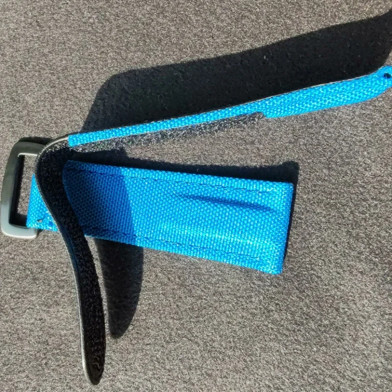 

22 мм синий нейлоновый ремешок для часов Tudor/Omega/Rolex Daytona Water Ghost Joint, холст, ремешки для часов, браслет, высокое качество Cartier