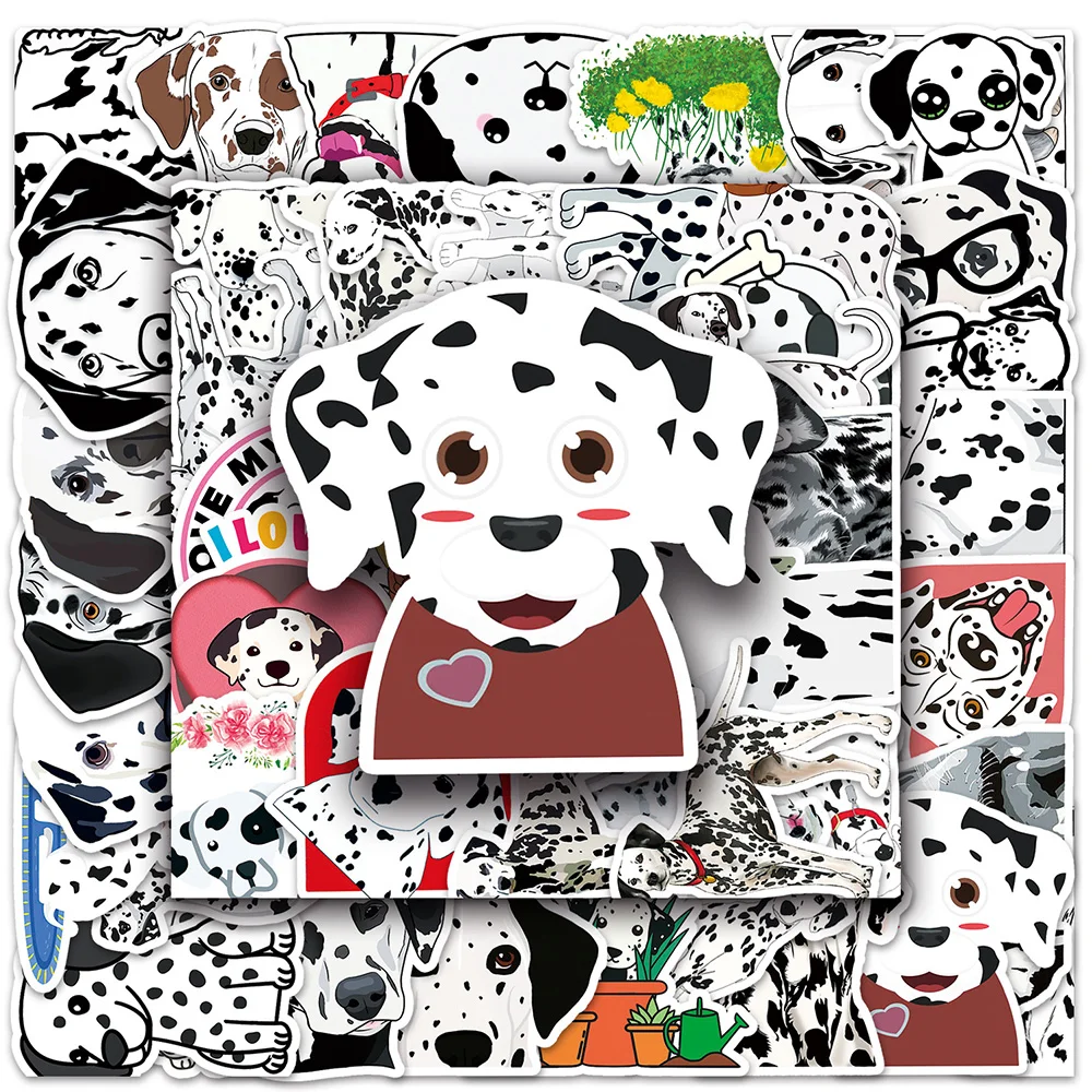 10/30/50pcs Disney Movie 101 Dalmatians Stickers Cute Cartoon Animal Dog Graffiti Sticker Decals for Kids Toy Phone Stationery