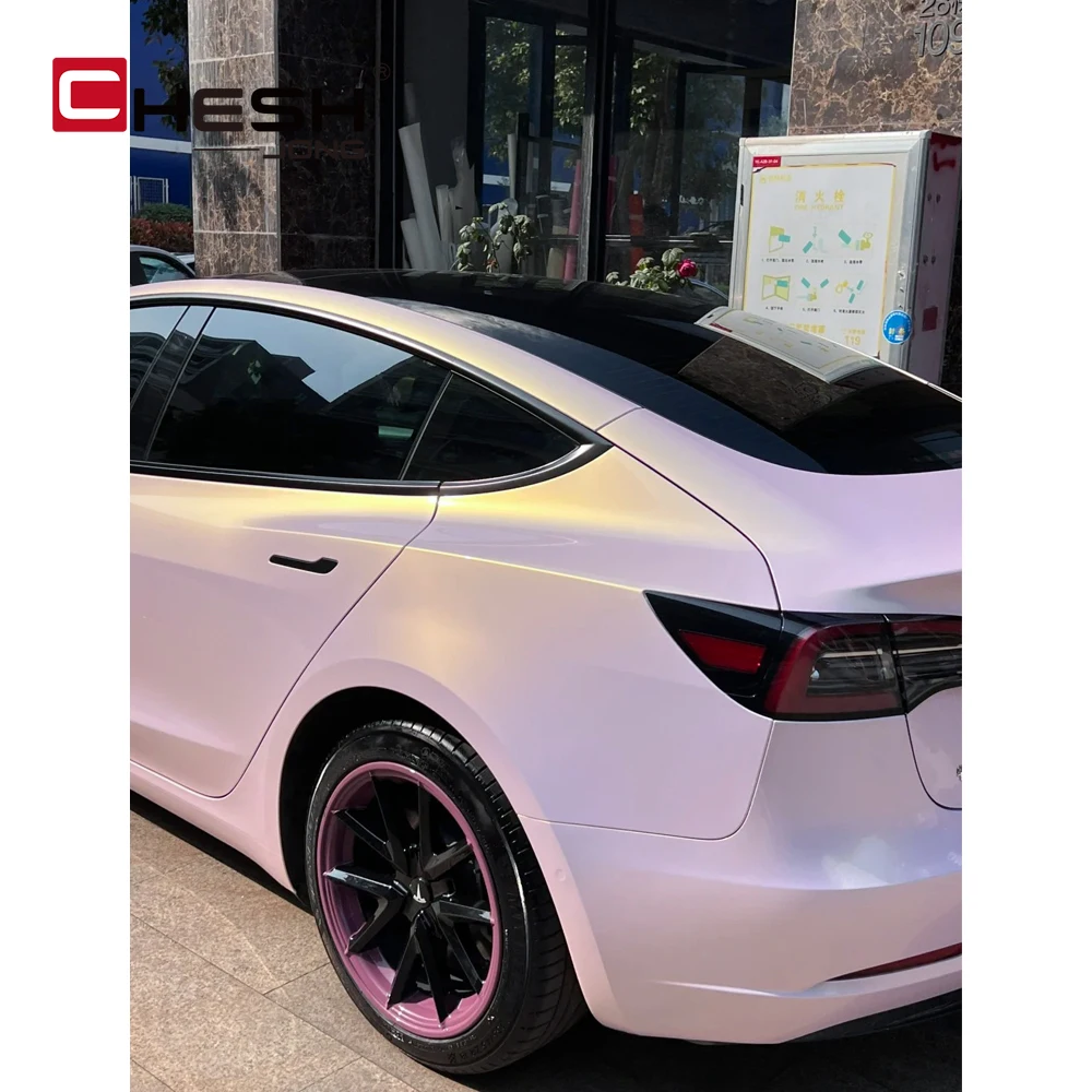 Pink Car Wrap Films Waterproof Paint Tuning Auto Accessories Motorcycle Adhesive Vinyl Paper for Car Self-adhesive Film Covering