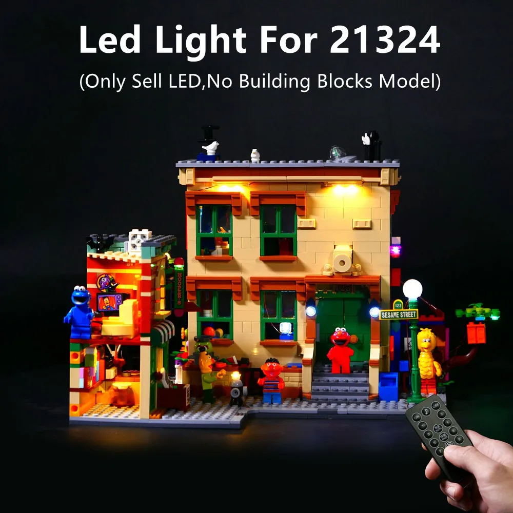 LED Light UP Lit For 21324 Building Blocks (Only LED No Model Bricks)