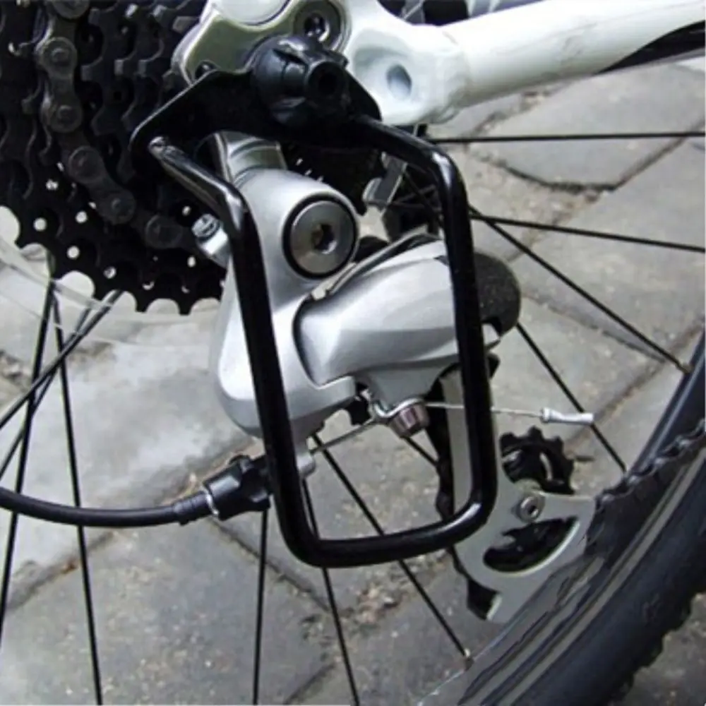 Outdoor Steel Road Bikes Mountain Bike Cycling Accessories Rear Gear Protector Chain Stay Guard Bicycle derailleur guard