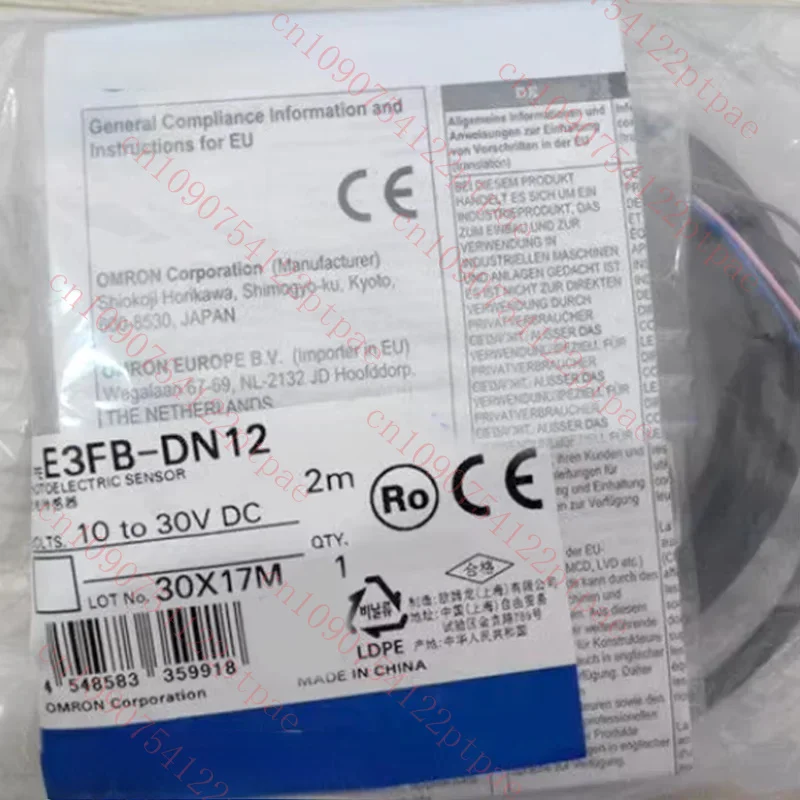 오므론 광전 센서 E3FB-RP11 E3FB-RP21 E3FB-RN12 E3FB-RN22 E3FB-RP12 E3FB-RP22