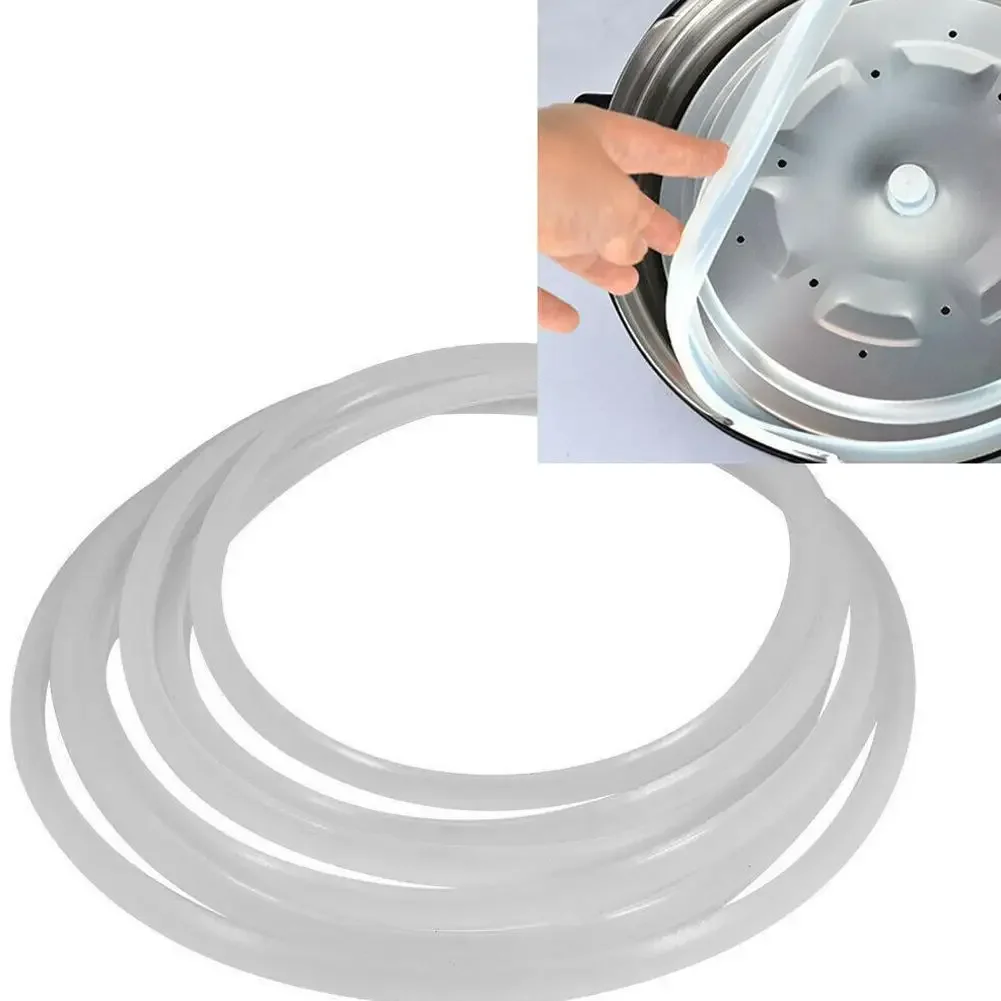 22/24/26/32cm Rubber Clear Electric Pressure Cooker Cooker Gasket Pressure Gaskets Silicone Tools Replacement For Kitchen K3Y3