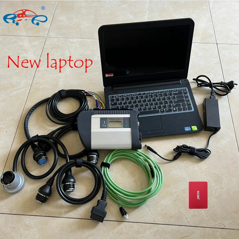 MB STAR C4 PLUS DOIP SD Wifi Compact Latest Software New Laptop Computer 3421 I5 8G PC 3in1 for Auto Diagnostic Tool Whole Set