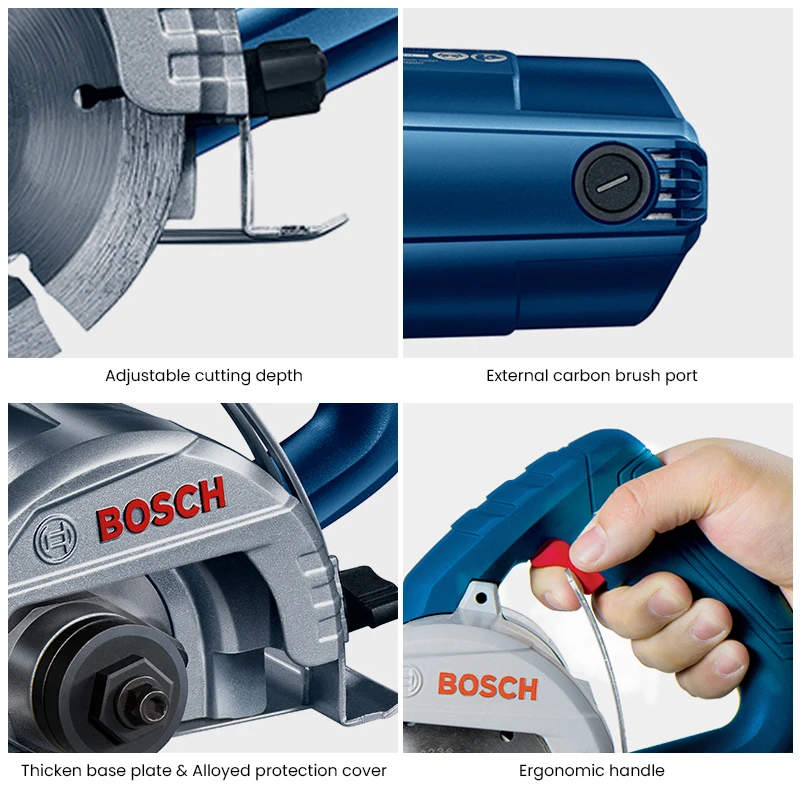 1400W Bosch GDC140 Cutting Machine Wood Marble Stone Slotting Machine 115mm Diameter Circular Saw Diamond Tile Electric Cutter