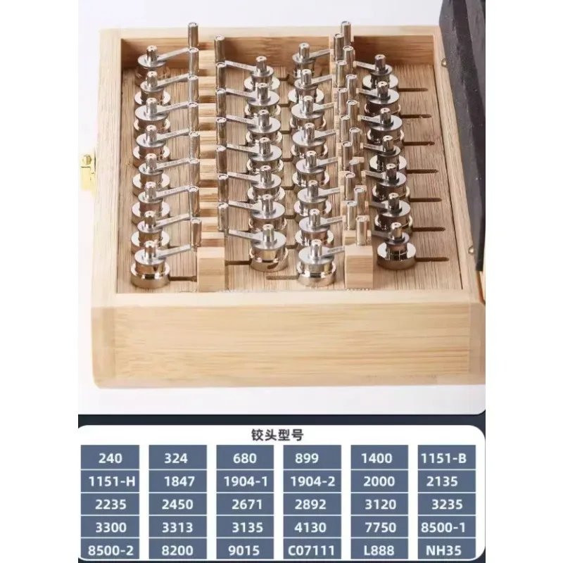 

【Best-selling】Stainless Steel of Watch Movement Winding Tools for Repairing Watches 3235/8500/2500... Winding Watch Springs Watc