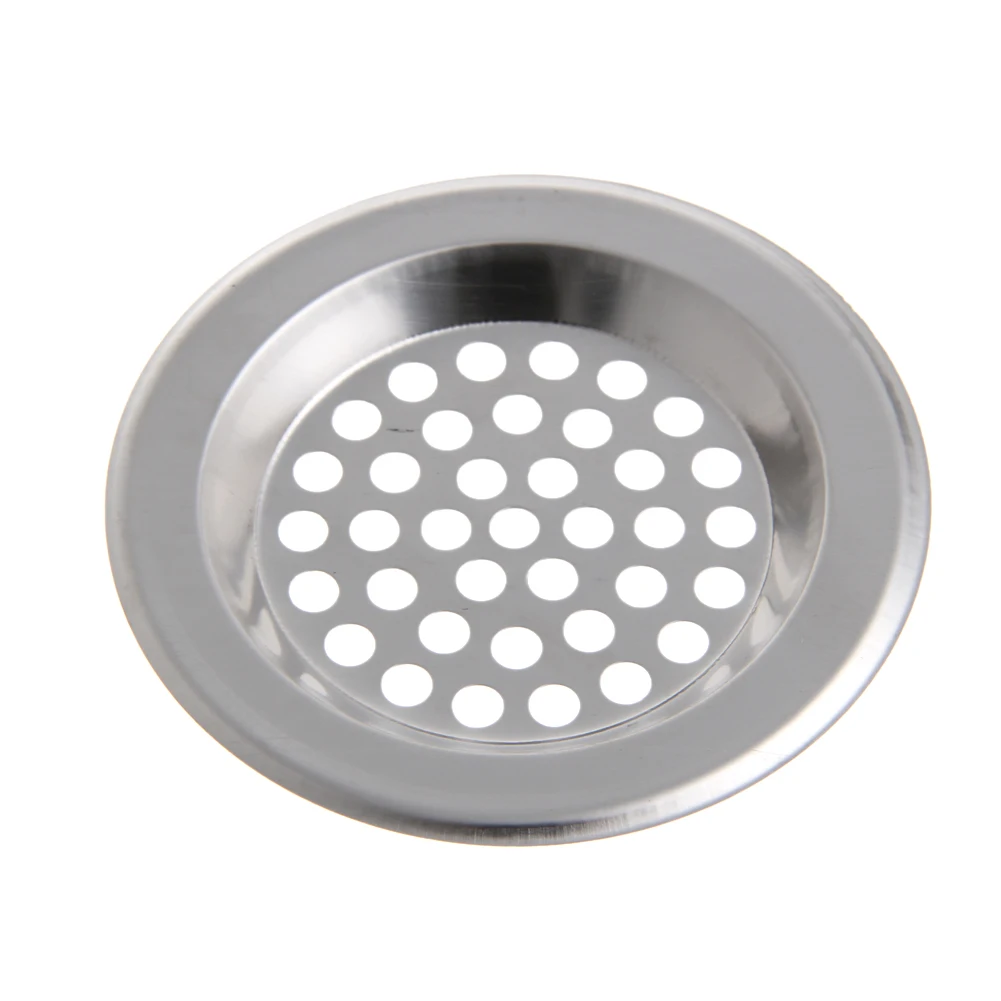 New Stainless Steel Mesh Sink Strainer Kitchen Bath Hair Catcher Trap Drain Filter