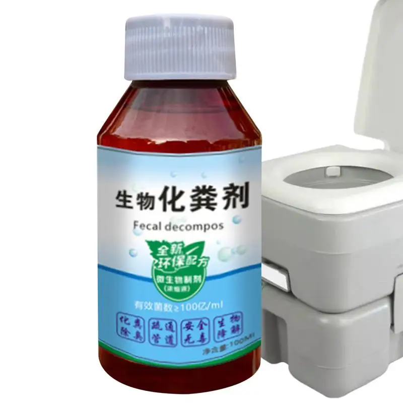 Waste Digester And Odor Eliminator RV Toilet Deodorizer RV Toilet Deodorizer Camping Toilet Cleaning Multi-function Portable