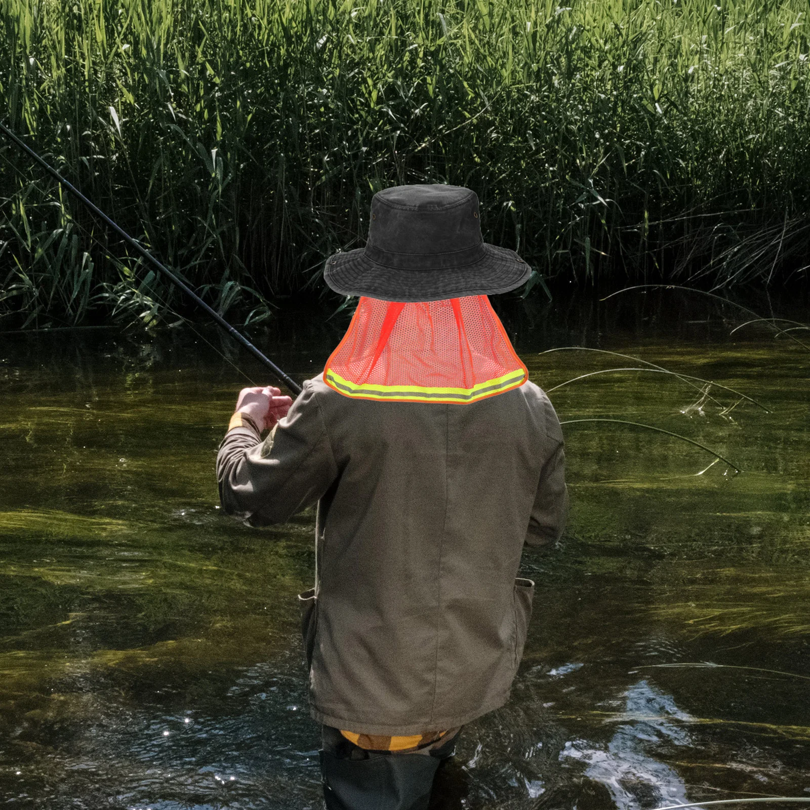 Sunshade for Hard Hat Extended Brim Coverage Cooling Mesh Design for Outdoor Laborers Equipment