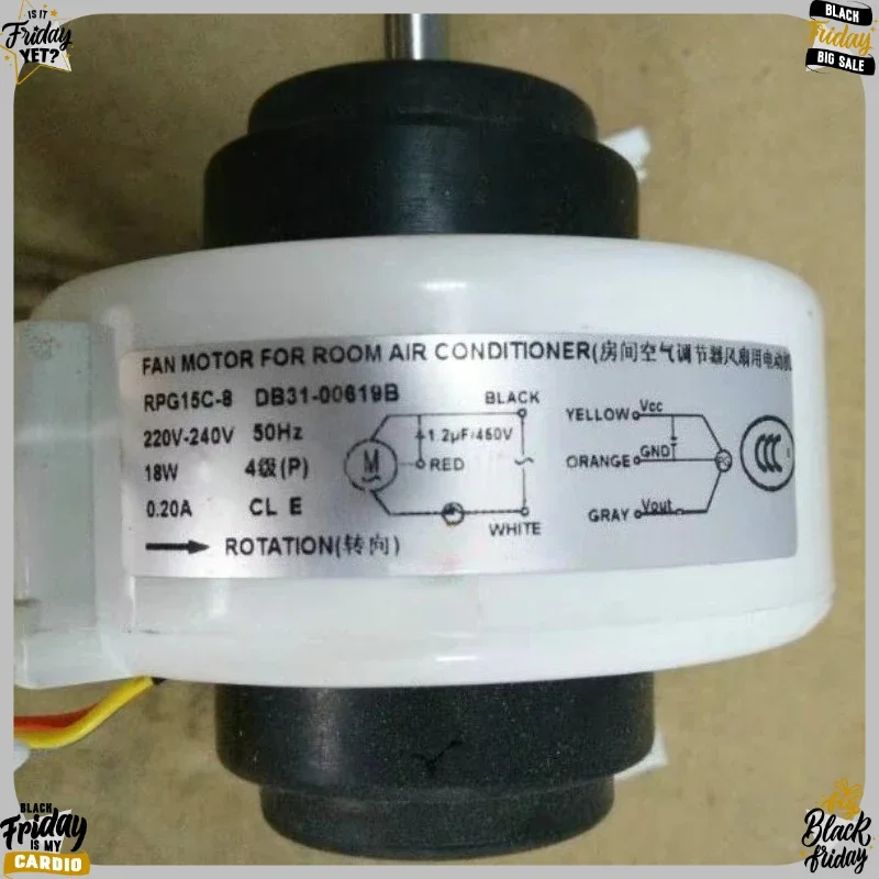 WZ-New Wall-mounted Empty room PG Plastic sealing motor RPG15C-8 DB31-00619B DB31-00680A RPG15C-8AL