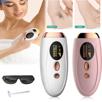 Permanent Laser Epilator 999999 Flashes Professional Painless Laser Hair Removal Machine for Women Body Facial Legs Bikini Line