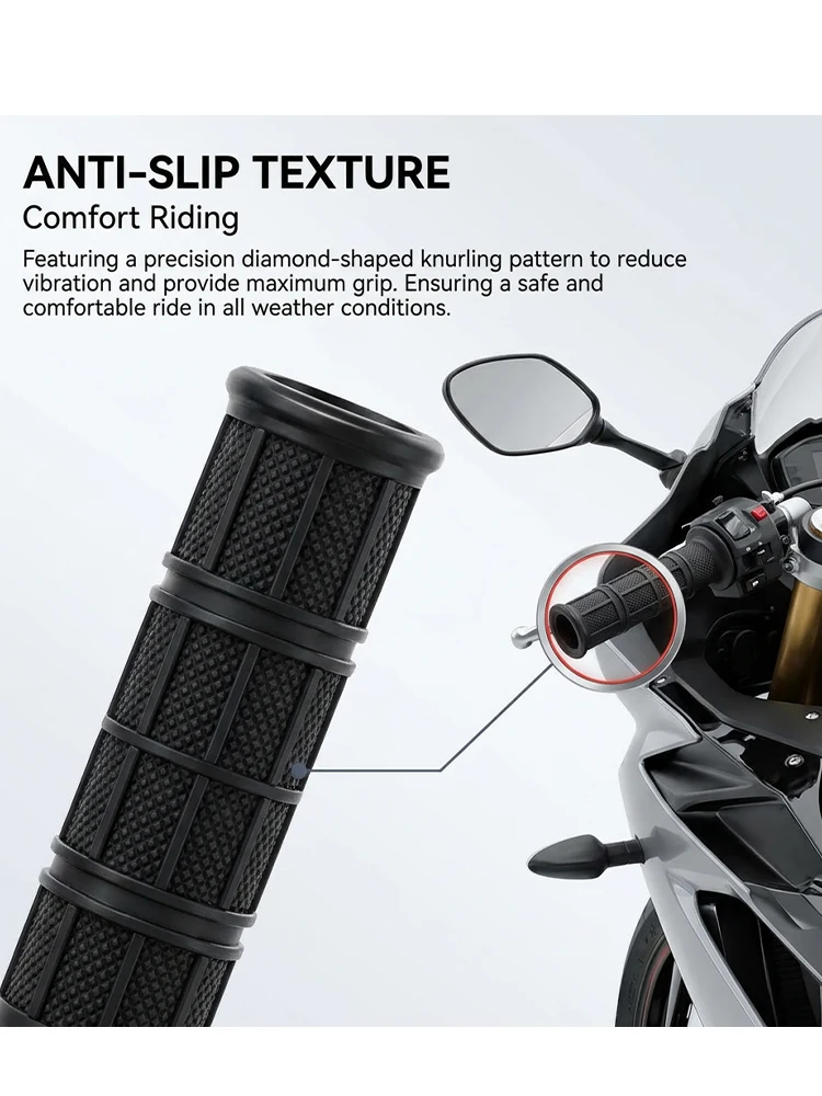 AliExpress fastcozy 22mm 24mm Universal Motorbike Motorcycle Handlebar Parts Grip For Yamaha For Honda For Suzuki Motocross Moto Dirt Pit Bike Grips