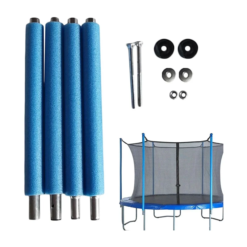 AF93-Sostituzione dei pali del trampolino, con protezione anticollisione dei pali del trampolino, con tubo dritto per custodia con viti