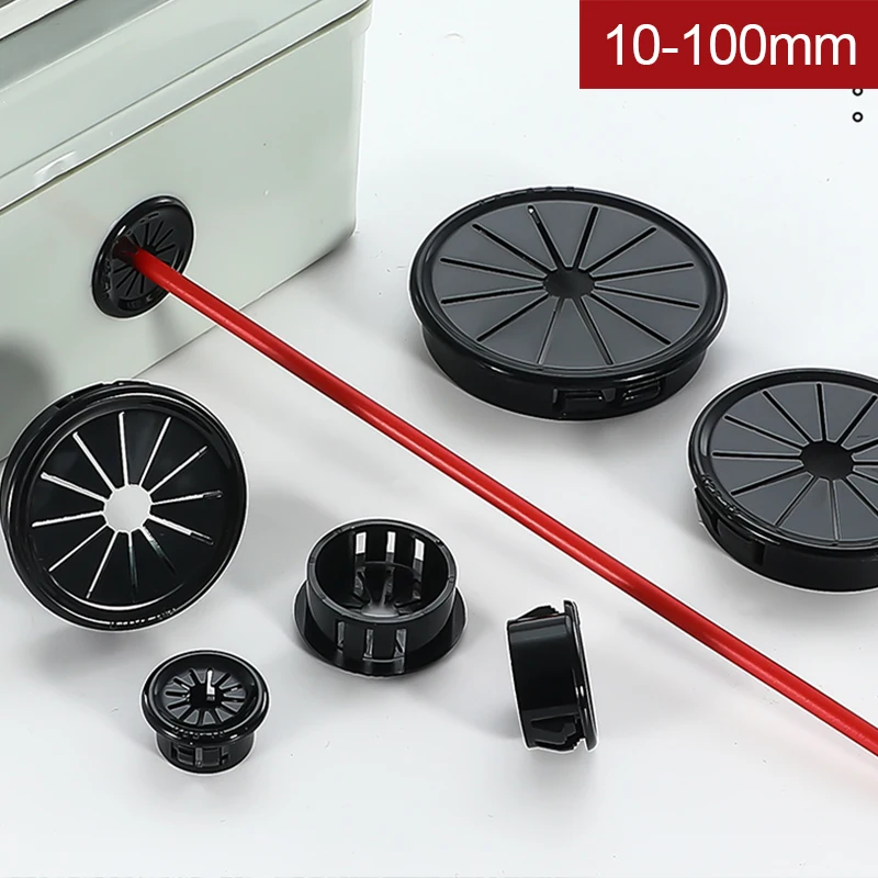 PA Nylon RSB Buckle Type Plum Blossom Shaped Wire Protection Cover Anti Cutting Wire Loop No Demolition Wire Protection Cover