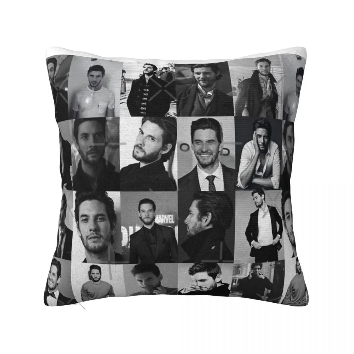 

Ben Barnes Collage Pillow Cover Cushion Cover Covers For Bed Pillows Pillow Case Pillow Cover