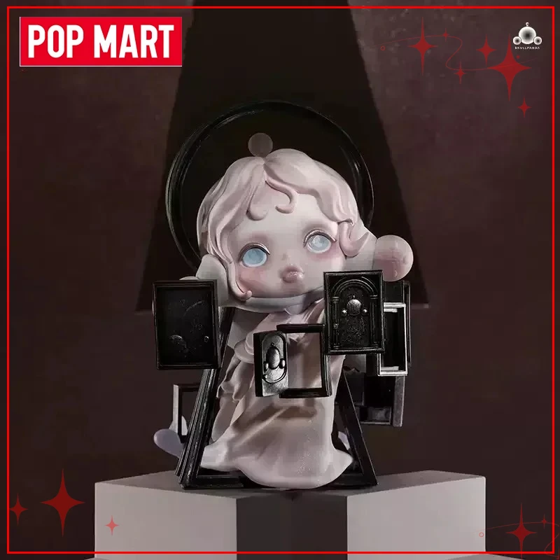 POPMART SKULLPANDA 前進と後退の門シリーズ SP ブラインドボックス コレクタブルフィギュア おもちゃ ギフト