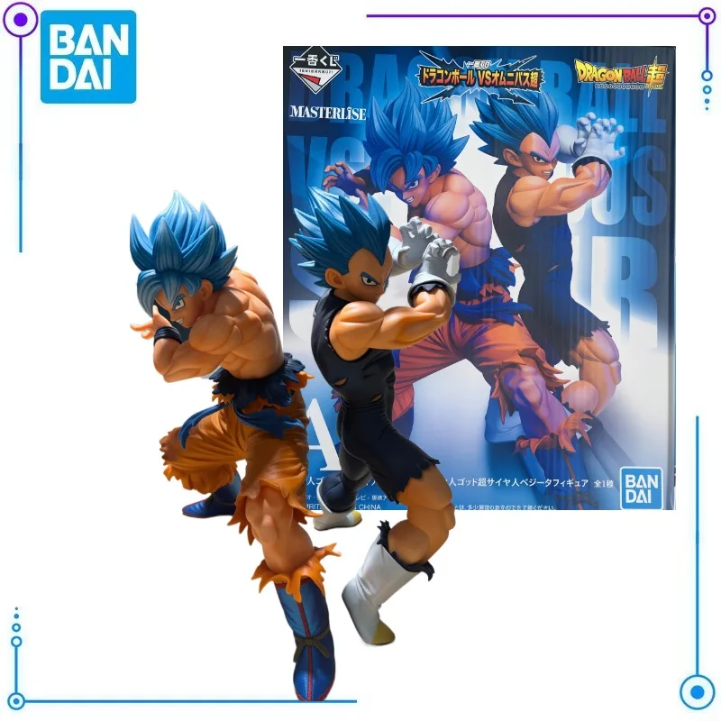 

In Stock Bandai Ichiban Kuji Dargan Ball Super Saiyan Son Goku Vegeta Action Figure Toy Gift Collection Exquisite Model Ornament