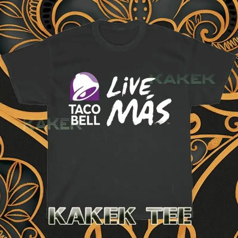 New Shirt Taco Bell Logo American T-Shirt Funny Size S to 5XL