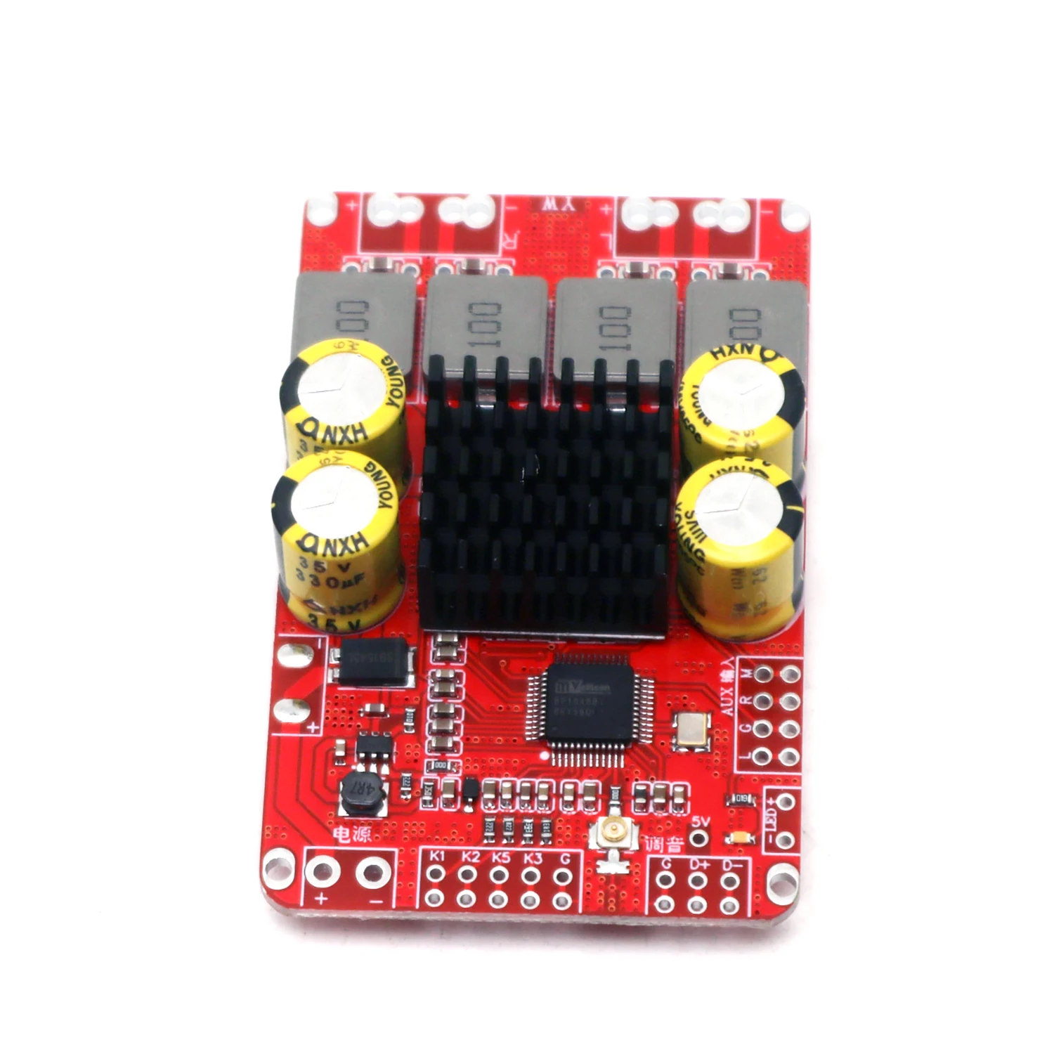 BP1048 DSP Tuning Bluetooth Amplifier Board TPA3128 30WX2 USB Sound Card DIY Wireless BT Speaker Stereo 12V 24V CAR Audio System