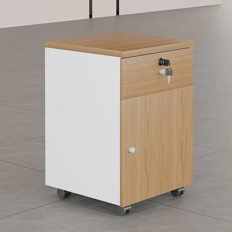 Office files Low cabinets Staff office cabinets Office simple and convenient wooden cabinets