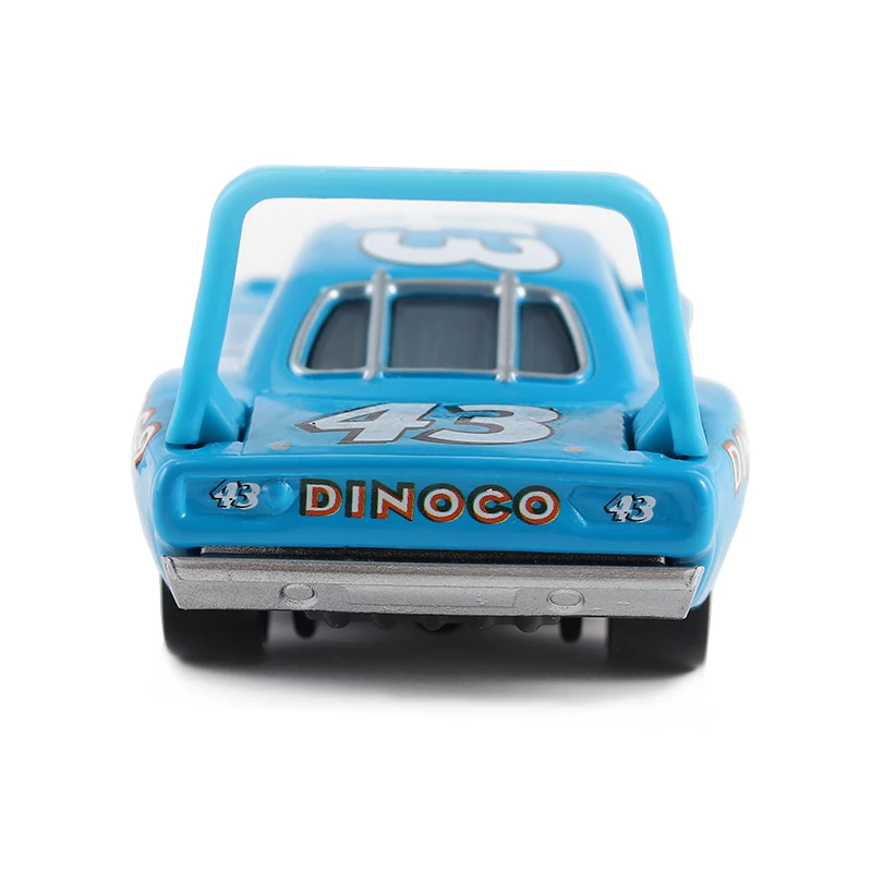 Pixar Cars Piston Cup Racer 43 Strip Weathers 1/55 Model Metal Die-Casting Dinoco Car King Racing Toys Children's Gifts