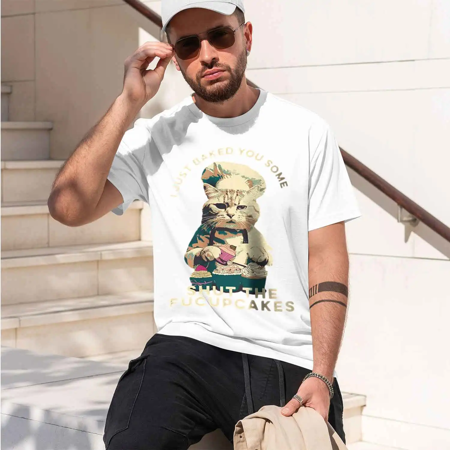 ef Cute Printed Men's T-Shirt d Humorous Foo Fashion Graph Tees for Women Tees Streetwear 2026 New Model Men’s Short-sleeve crew