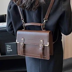 Kadınlar için japon sırt çantası moda Retro PU omuzlar sırt çantası çanta askılı çanta Crossbody çanta Schoolbag Mini sırt çantaları