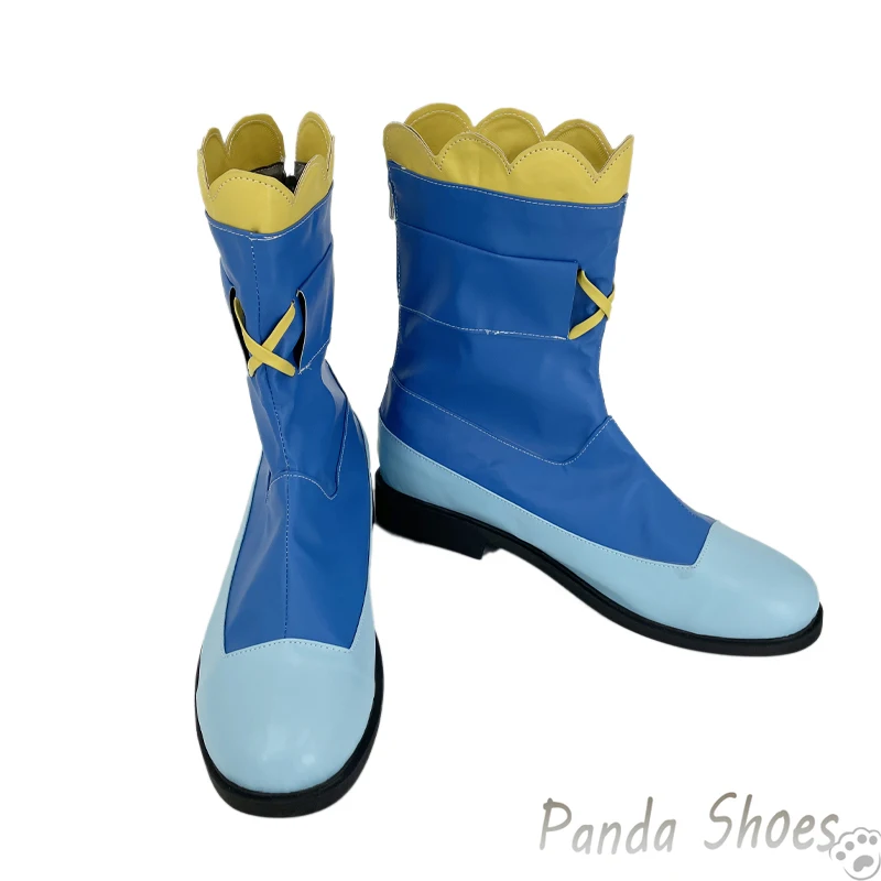 Anime Pet Elf Grusha Cosplay Shoes Anime Game Cos Long Boots Comic Cosplay Costume Prop Shoes for Con Halloween Party