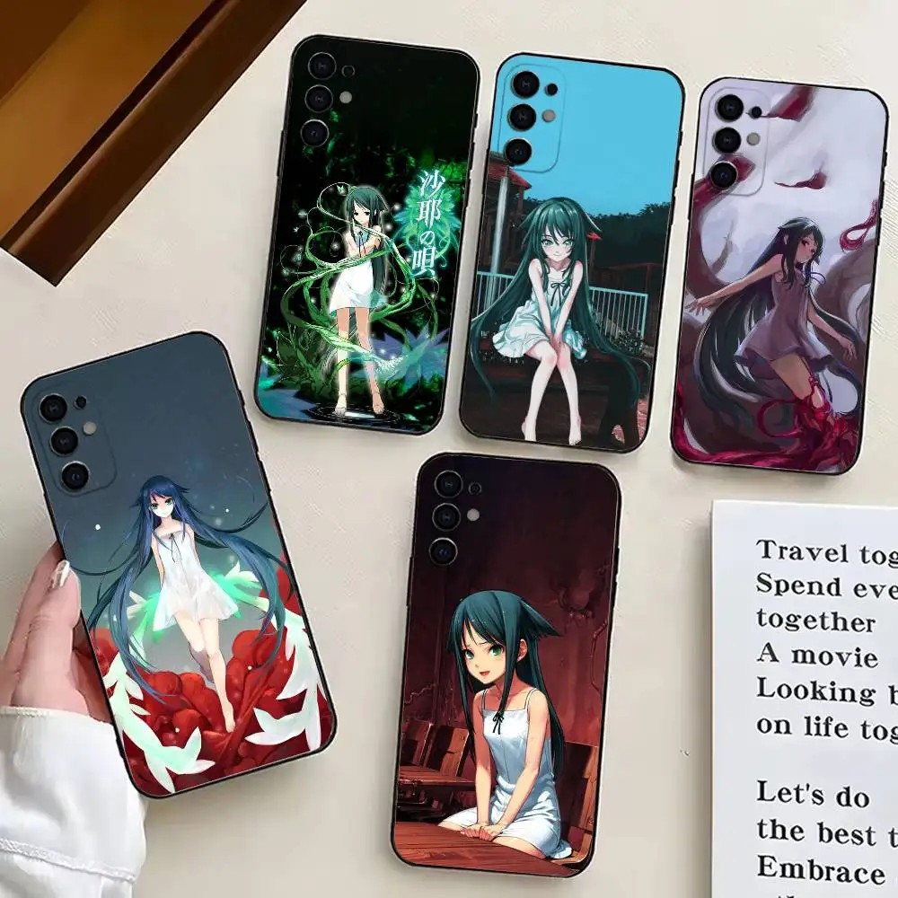 

Horror Game T-The S-Song of S-Sayaes Phone Case Black Silicone Soft For Samsung S25,S24,S21,S22,S23,S30,Ultra,S20,Plus,Fe,Lite