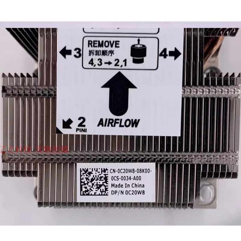 Радиатор вентилятора процессора для DELL Precision Tower 7820 T7820 и Carrier 0YD4TX 0C20W8