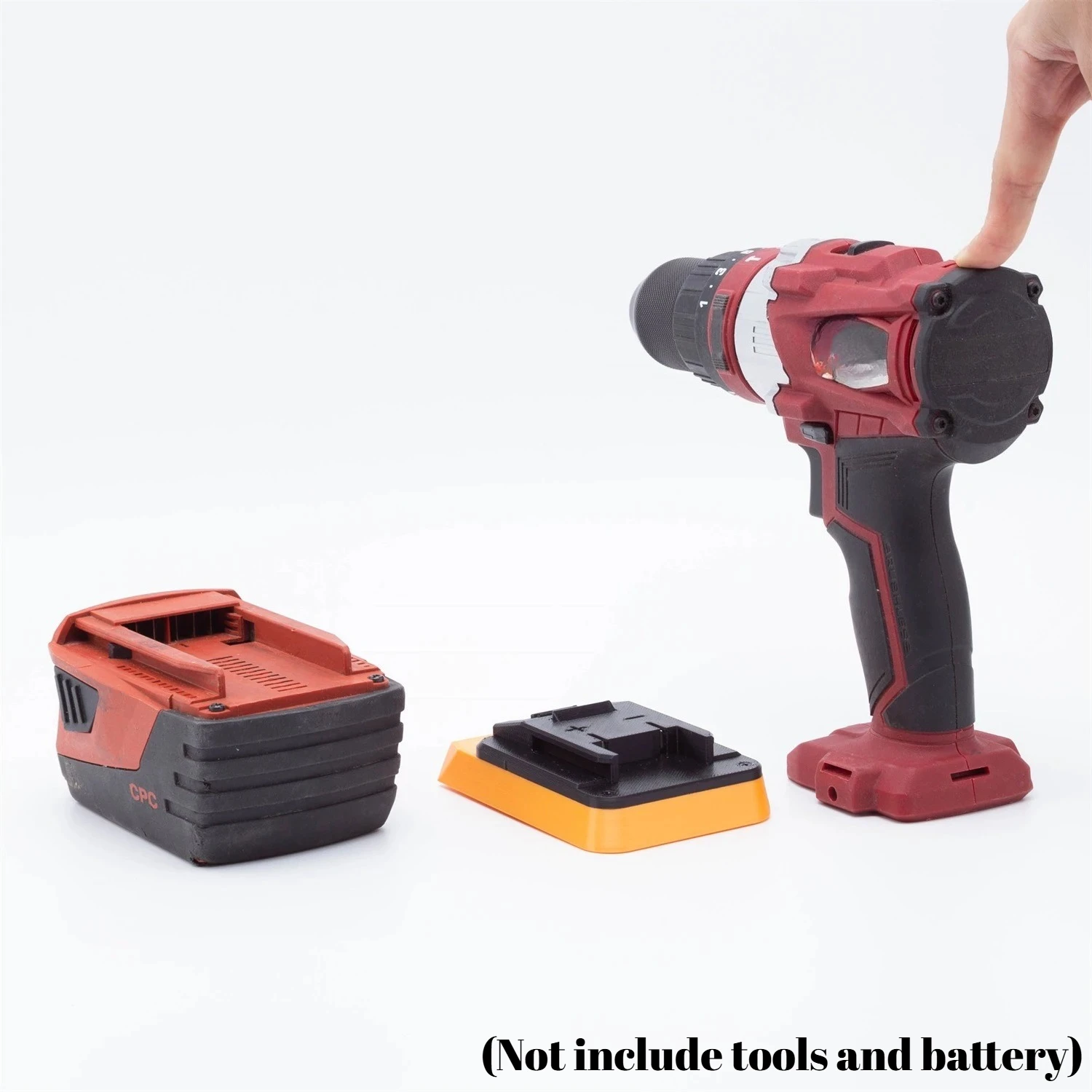 

Battery Adapter For HILIT 22V compatible To For OZITO 18V Tools Converter(Not include tools and battery