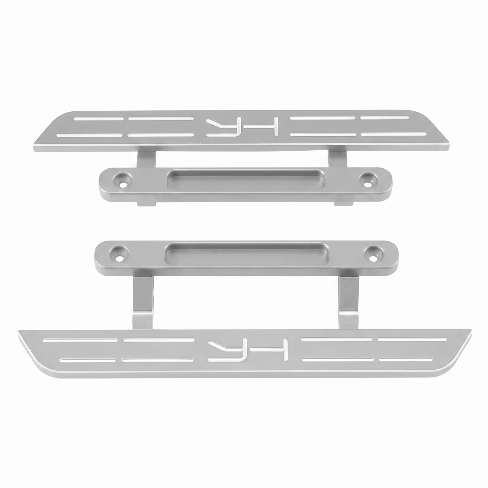 Metal Side Step with Mounting Holes Aluminum RC Car Side Step RC Car Running Board Scale Part Bolt-On