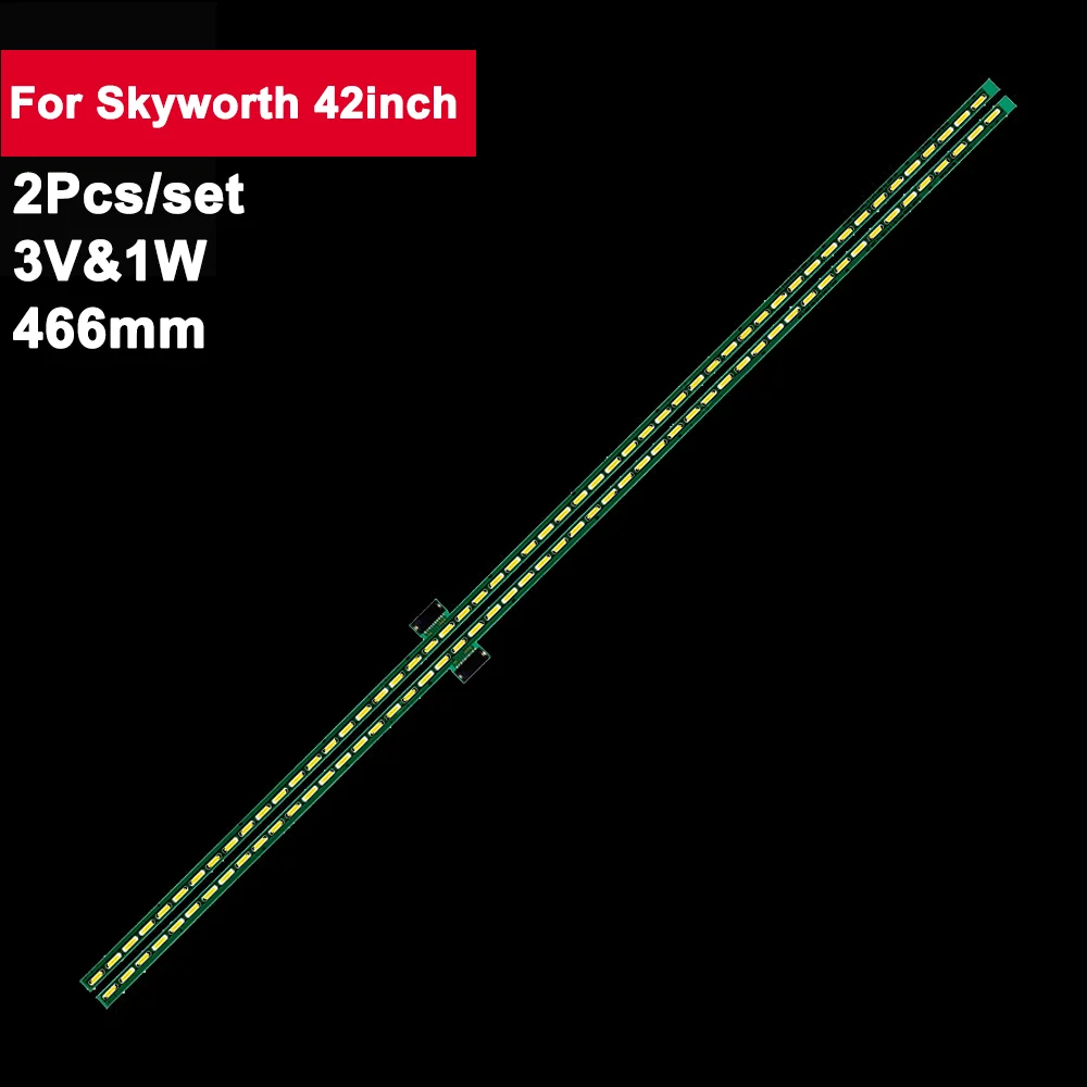 2 stücke Led-hintergrundbeleuchtung Streifen Für Skyworth 42 zoll 6922L-0023A 6916L-0947B/0948B 42E800A 42E750A 42E760A 42E700S LED42X9000PD 42LM660