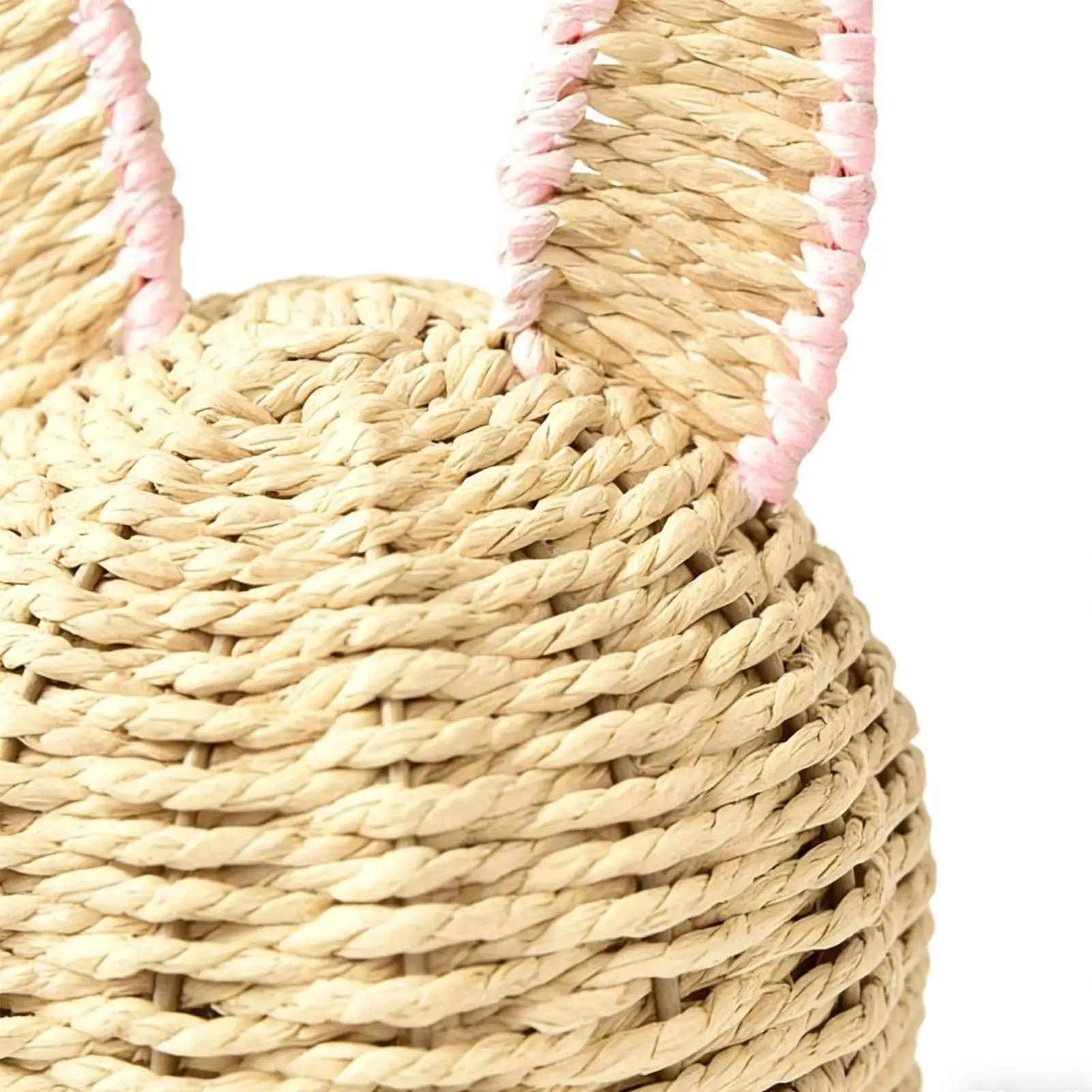 

Пасхальная корзина с заячьими ушками, сотканный вручную контейнер для конфет, корзина-органайзер для игрушек для начинающих, планировщики вечеринок, обеденный стол, передняя крыльцо