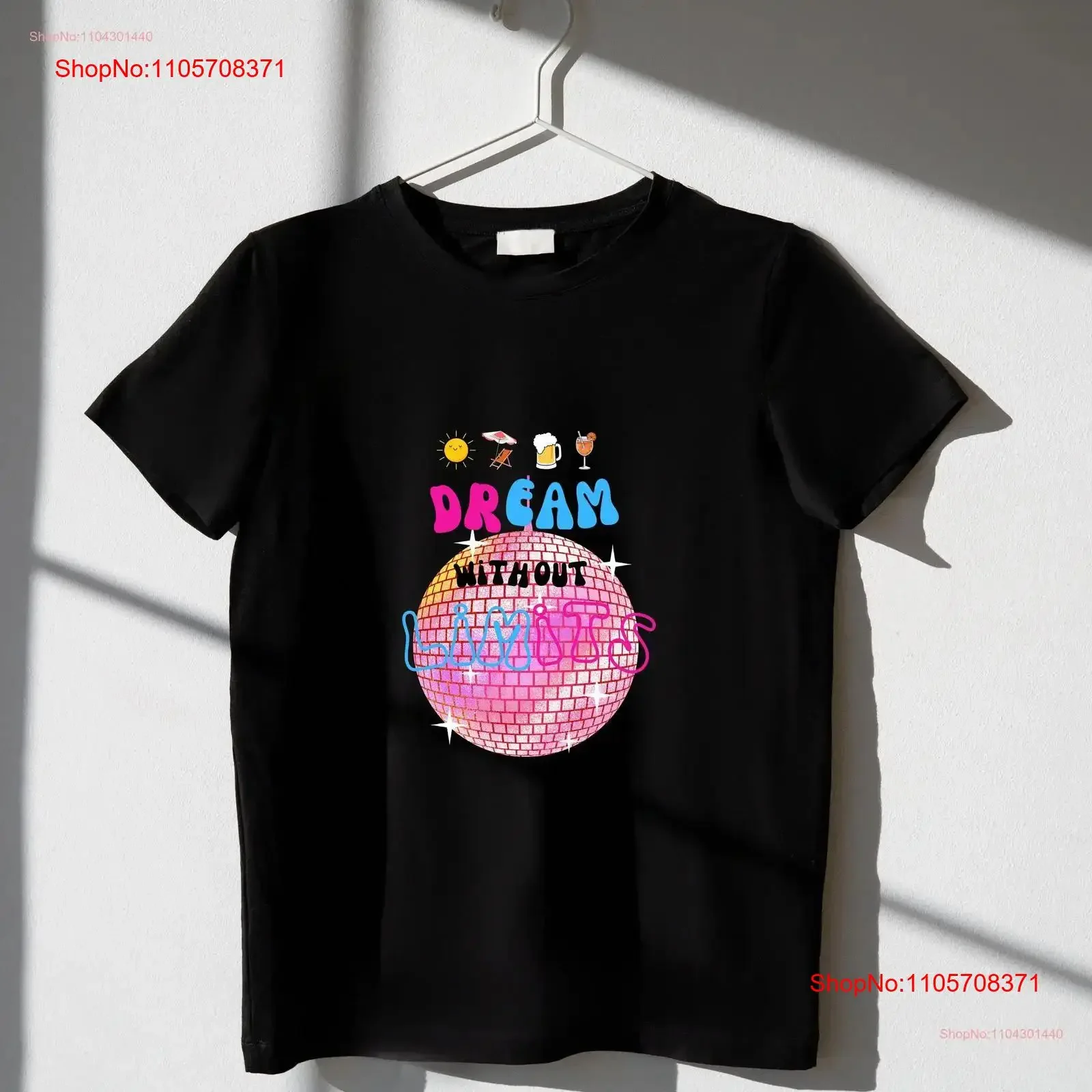 Dream Whit Out Limits T Shirt Birthday Heavy Cotton vintage Washed Versatile homme Top For Everyday Wear Unisex Stretched