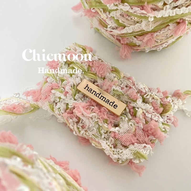 

[Chicmoon] Spring Field Flower Sea | DIY Features Hand Mixed Yarn Dump, Crochet Summer Yarn