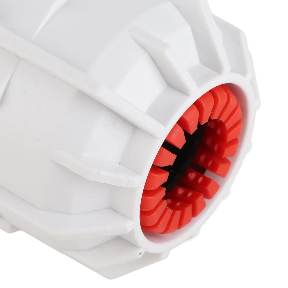 IP67 Rated 5 Pin Female Industrial Plug Waterproof & Dustproof Red 63A Stable Compact Aviation Plug Brass Contacts