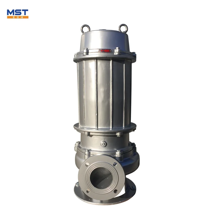 Stainless steel anti corrosion non clogging high pressure electric marine sewage pump